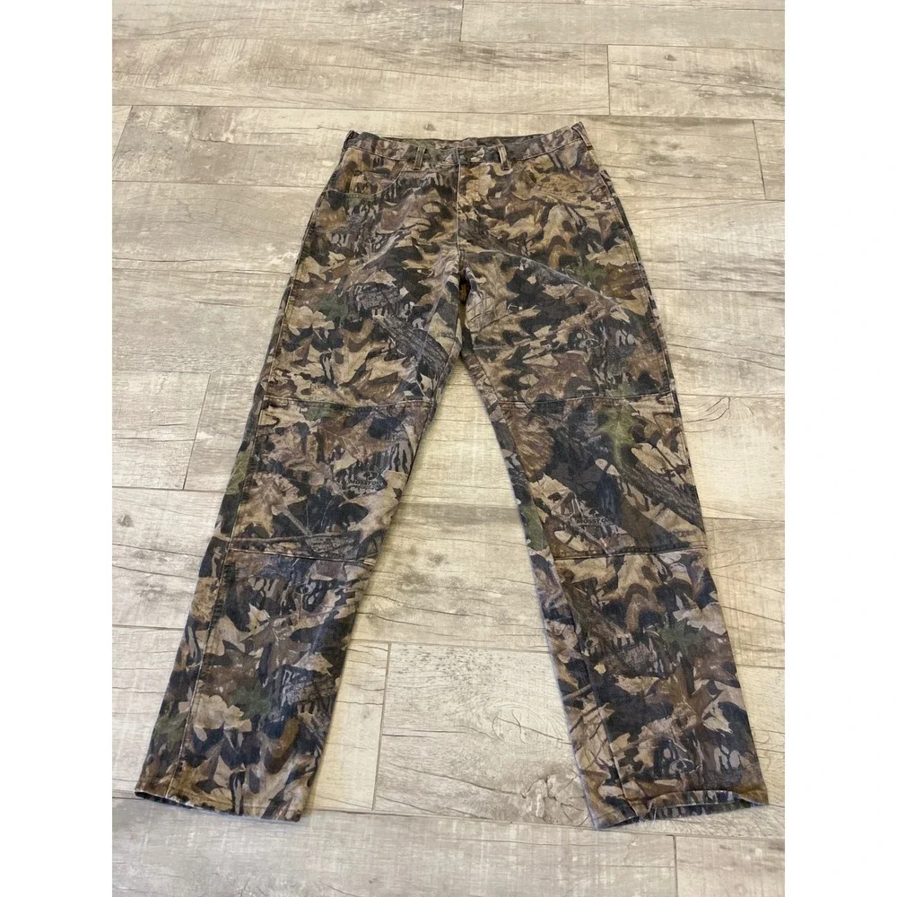 Wrangler Authentic Jeans Men's Mossy Oak Camo Style 97GR1FF Size 36x34 Cotton‎